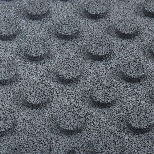 vidaXL Zaščitne plošče 6 kosov guma 50x50x3 cm sive Cene