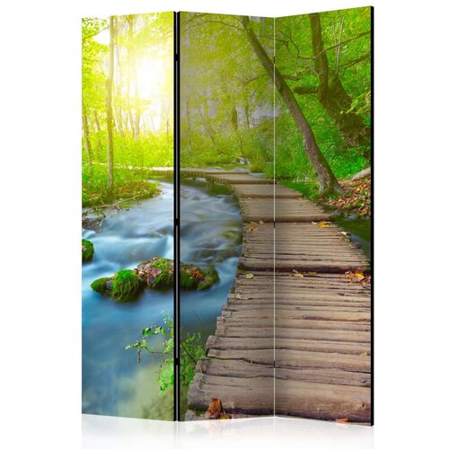  Paravan u 3 dijela - Green forest [Room Dividers] 135x172 Slike