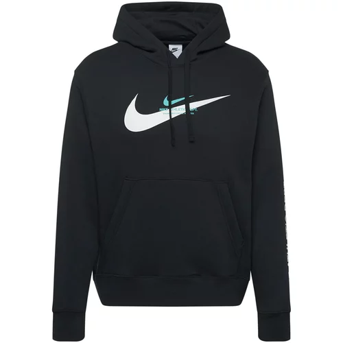 Nike Sportswear Sweater majica menta / crna / bijela