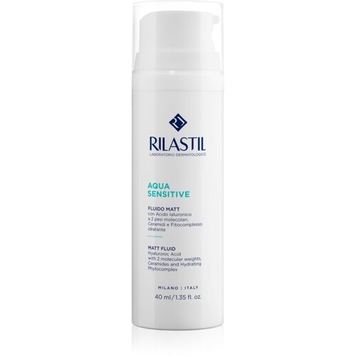 Rilastil Aqua Sensitive vlažilni matirajoči fluid za občutljivo k aknam nagnjeno kožo 40 ml Cene