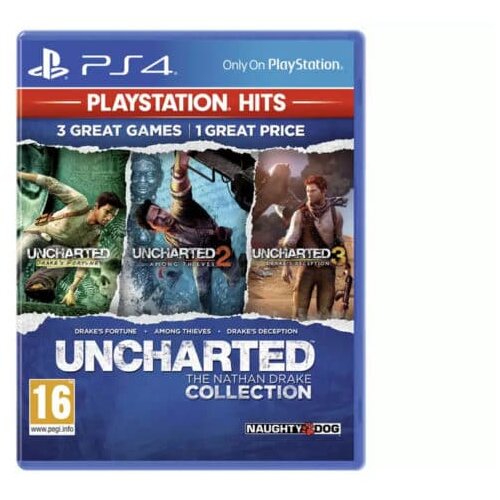 PS4 Uncharted The Natan Drake Collection HITS Slike