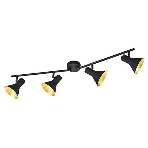 Tri O nina Stropna spot svjetiljka Nina (160 W, D x Š x V: 84,5 x 11 x 21 cm, Crne boje, Crne boje, E14, 4 Kom.) Cijene