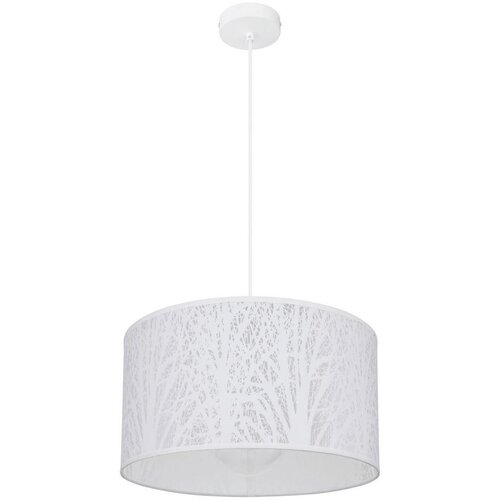 Globo Ramas Okrugla viseća svjetiljka (40 W, &amp;Oslash; x V: 38 x 120 cm, Bijele boje, E27) Slike