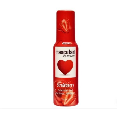 Adam i Eva Masculan lubrikant gel jagoda 75ml Slike