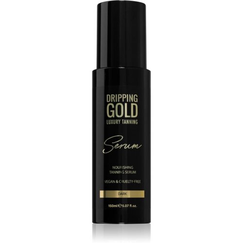 Dripping Gold Luxury Tanning Serum samoporjavitveni pripravek za telo in obraz odtenek Dark 150 ml Cene