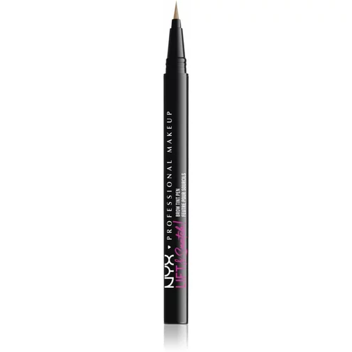 NYX Professional Makeup Lift & Snatch! svinčnik za obrvi 1 ml odtenek 07 Brunette