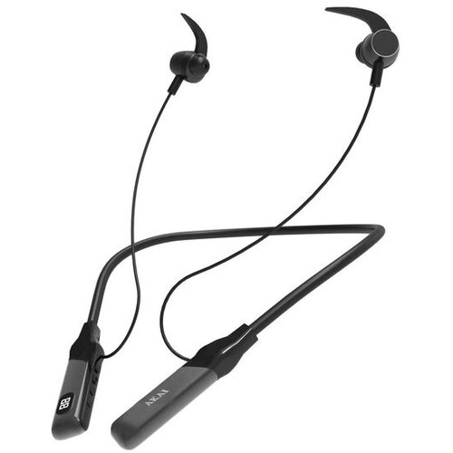 Akai slu&scaron;alice sa mikrofonom, BT, In-ear, 80h NA BATERIJI, microSD, crne BTN-100 Cijene