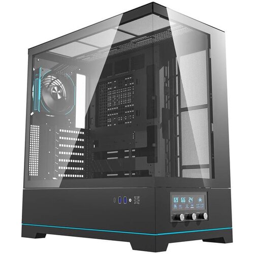 Darkflash DY451 PRO kućište s ventilatorom crno, bez napajanja Cijene