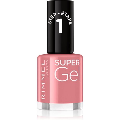 Rimmel London Super Gel gel lak za nohte brez uporabe UV/LED lučke odtenek 035 Pop Princess Pink 12 ml Cene