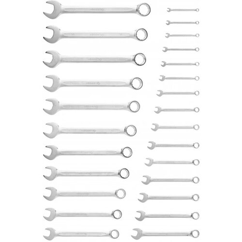 Hogert 26-dijelni set okastih-viljuškastih ključeva 6-32 mm HT1W496 Cijene