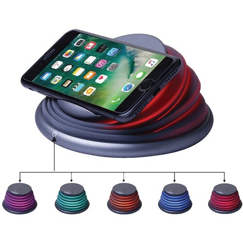  Sikonic sklopivi bežični indukcijski punjač 10w usb qi brz Slike