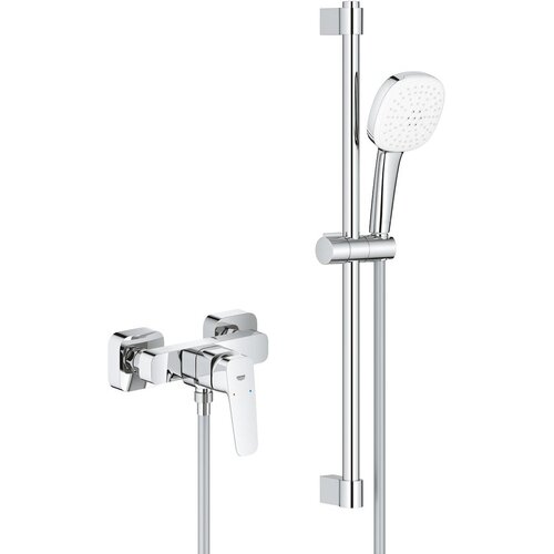 Grohe 1018250000 cubeo stenska armatura za tu&amp;scaron; s tu&amp;scaron; setom Slike