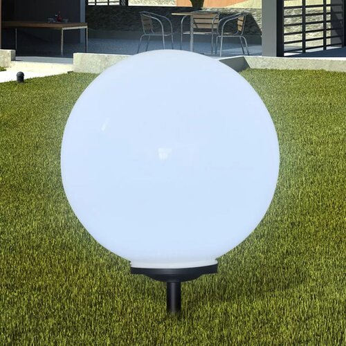 VidaXL Vanjksa solarna svijetiljka solarna lopta LED 50 cm 1 kom klinac Slike