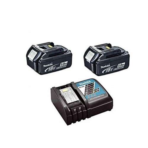 Makita BL1850B 2 x 5Ah DC18RC punjač 18 V akumulatorski set 8 Slike