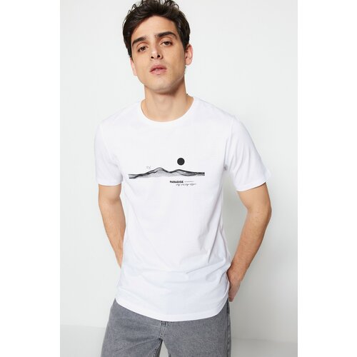 Trendyol T-Shirt - White - Slim fit Slike