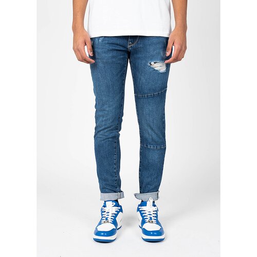 Pepe Jeans Hlače s 5 žepi - Modra Cene