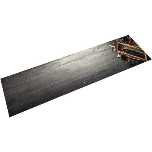 vidaXL Kuhinjska preproga pralna steklenica vina 60x300 cm žamet Cene