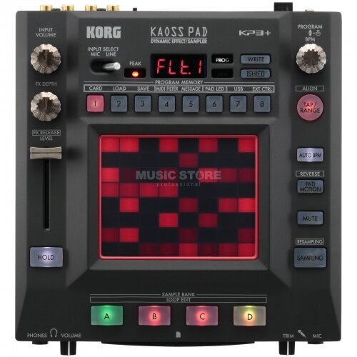 Korg KAOSS PAD KP3+ dinamički efekt procesor sa semplerom Slike