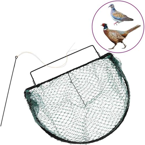  Zamka za ptice zelena 50 cm čelična Slike