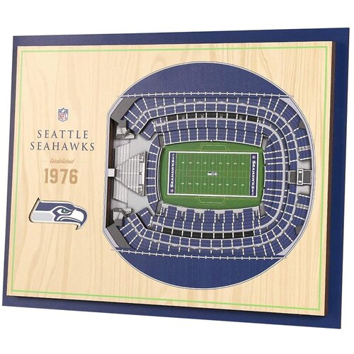 Drugo Seattle Seahawks 3D Stadium View slika Cene