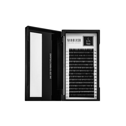 Nanolash Volume Lashes 0.15 C umjetne trepavice 9 mm Slike