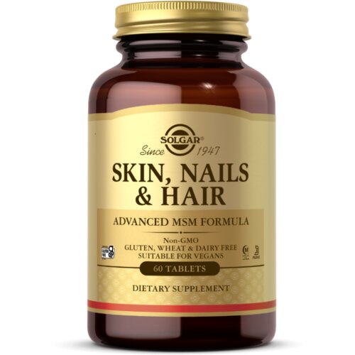 Solgar skin, nails & hair, advanced msm formula – zdravlje kože, kose i noktiju 60 kapsula Cene