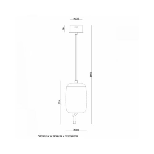 monari 29 VISILICA 10W 2800K Cene