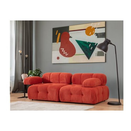 Atelier Del Sofa L1 1R Doblo Sofa, 2 Sedi&amp;scaron;ta, Narandžasta Slike