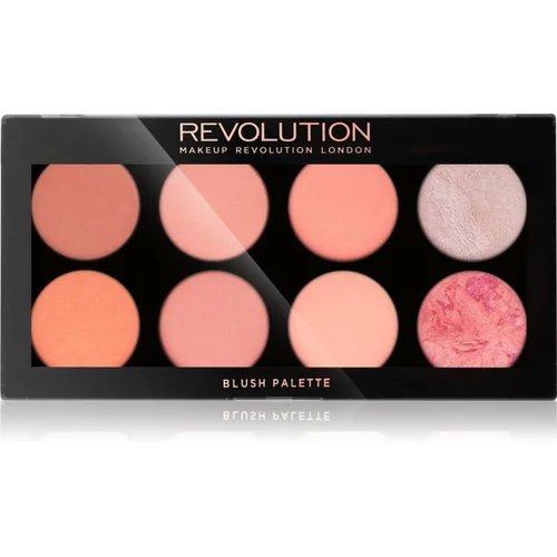 Makeup Revolution Ultra Blush paleta rdečil odtenek Hot Spice 13 g