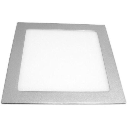  18W vgradni LED panel 4000K pravokotni srebrni Cene