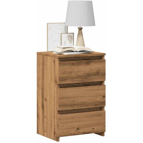 Furnova Nočna omarica artisan hrast 40x35x62,5 cm inženirski les, (21927043) Slike