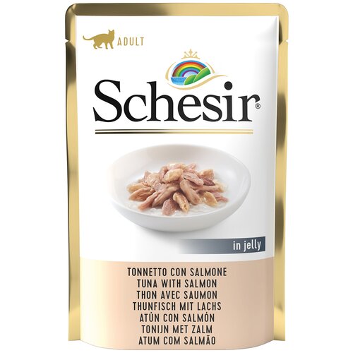 Schesir Jelly vrećice 6 x 85 g - Tuna s lososom Cijene
