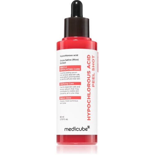 MEDICUBE Hypochlorous Acid Peel Shot zaglađujući eksfolijacijski serum za pro&amp;scaron;irene pore 80 ml Slike