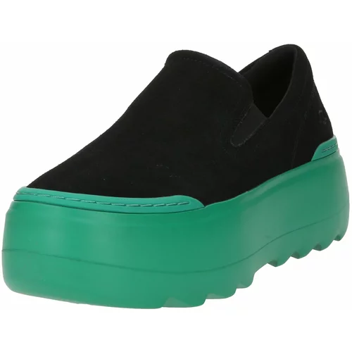 Ugg Slip On cipele 'MARIN' travnato zelena / crna