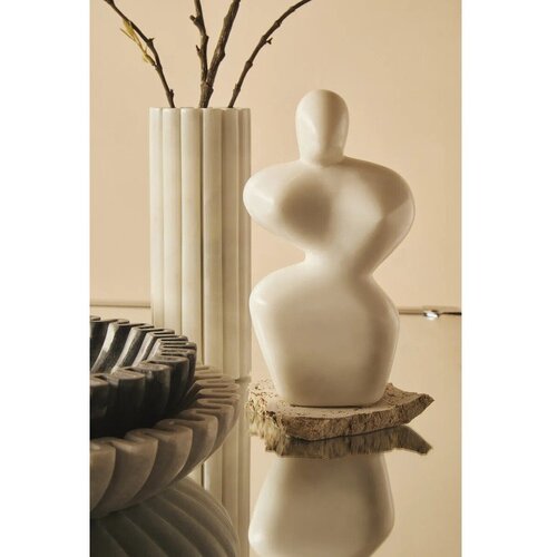 Premier Housewares Bijela mramorna vaza (visina 20 cm) Savio &amp;ndash; Slike