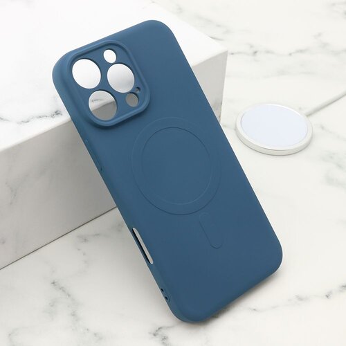  Maska VELVET TOUCH MagSafe za iPhone 16 Pro Max/ plava Cene