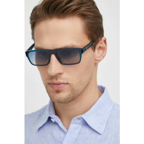 Guess Sunčane naočale za muškarce, boja: tamno plava