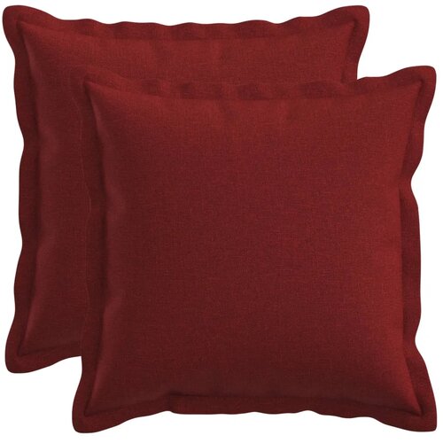  Presvlaka za jastuk 2 kom. HOUTEN Vinska crvena 30 x 30 cm - boja crnog vina 30 x 30 cm 2 Cijene