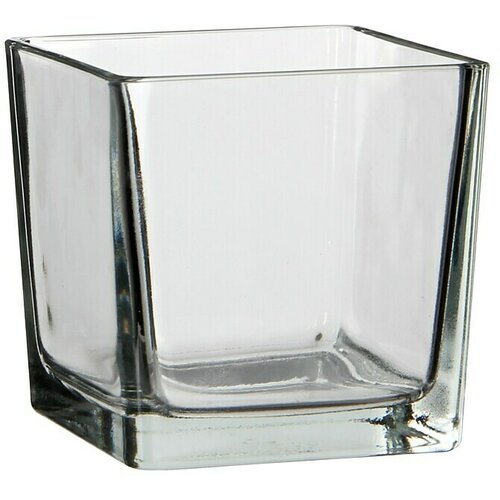 Staklena vaza (D x &amp;Scaron; x V: 12 x 12 x 12 cm, Prozirno) Slike