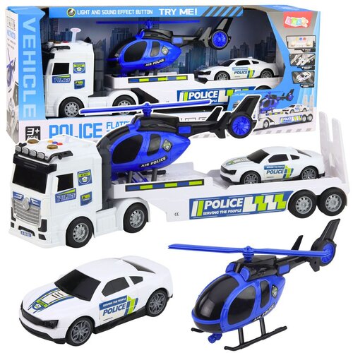  Zvučni set svjetala policijskog kamiona, vučnog kamiona, automobila, helikoptera Slike