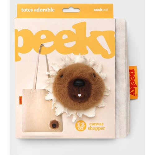 SUCK UK Tote Peeky Capybara Slike