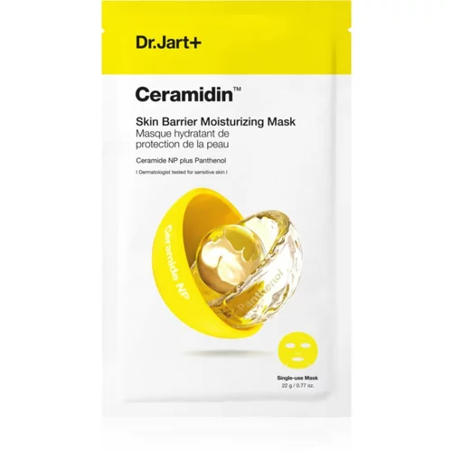 Dr.Jart+ Ceramidin™ Skin Barrier Moisturizing Face Mask hidratantna maska s ceramidima 22 g
