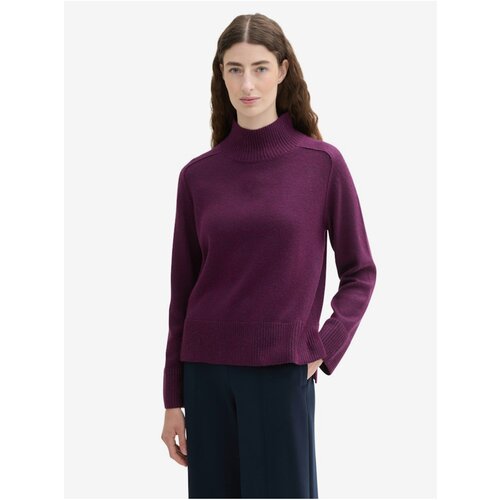 Tom Tailor Burgundy women's sweater - Women Cene