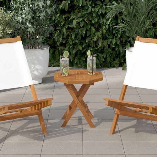 Stolna ploča 40 x 40 x 2,5 cm osmerokutna od masivne tikovine Cijene