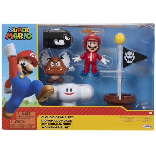 Jakks Pacific Diorama set Nintendo - Cloud Slike