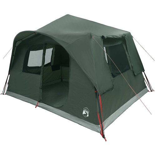 vidaXL Instant šator s krovom Maslinasto zelena 365 x 380 x 200 cm - Vojska zelena 8 osoba Cene