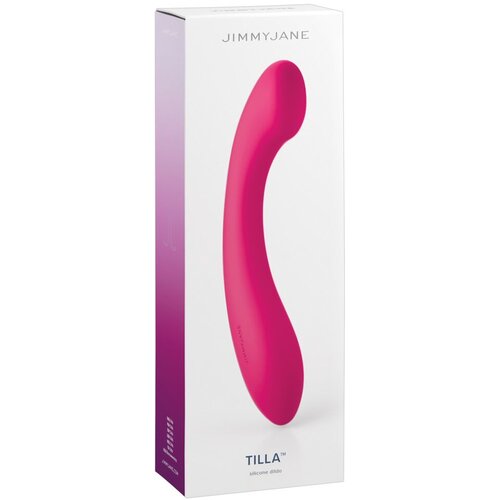 Jimmy Jane G-Spot Dildo Tilla, 20cm, Roze Slike