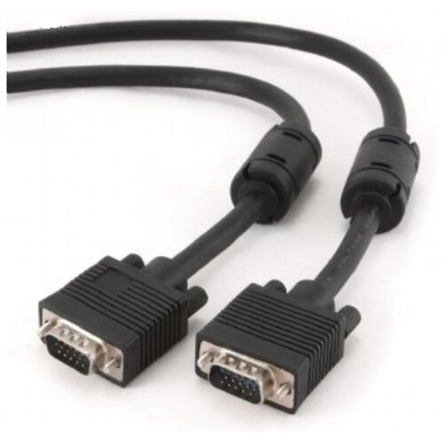 Gembird (CC-PPVGA-15M-B) kabl VGA (mu&amp;scaron;ki) na VGA (mu&amp;scaron;ki) 15m crni Slike