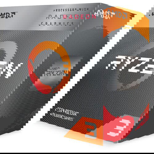 AMD Ryzen 3 3200G AM4 BOX4 CPU cores,4 threads,3.6GHz,4MB L3,65W,Radeon Vega 8 Cijene