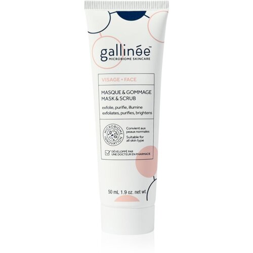 Gallinée SKIN CARE Face Mask & Scrub nježni piling 50 ml Cijene